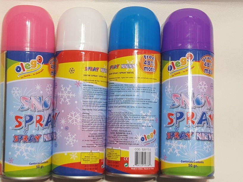 SPRAY DE NIEVE 