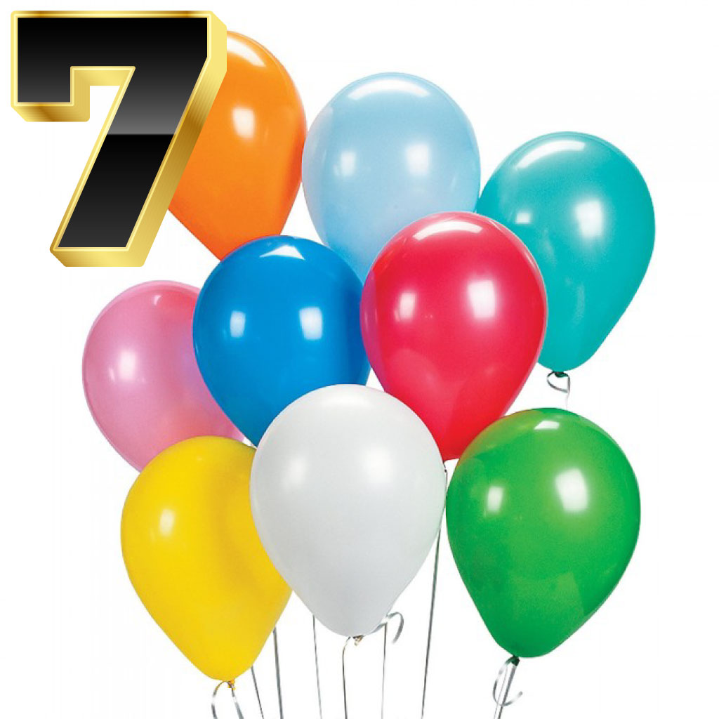 BOLSA DE GLOBOS #7   X100 Und