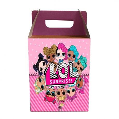 CAJA O CAJON  DE SORPRESA GIGANTE  X 10 und