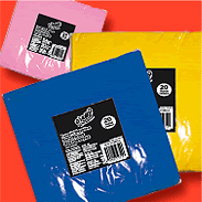 SERVILLETAS OLEGO COLOR ENTERO PQ  X 20 und