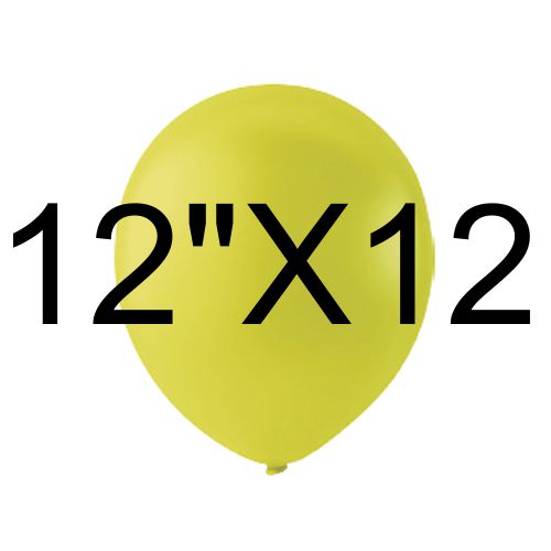 GLOBOS LÁTEX PERLADO  #12  X 12 und