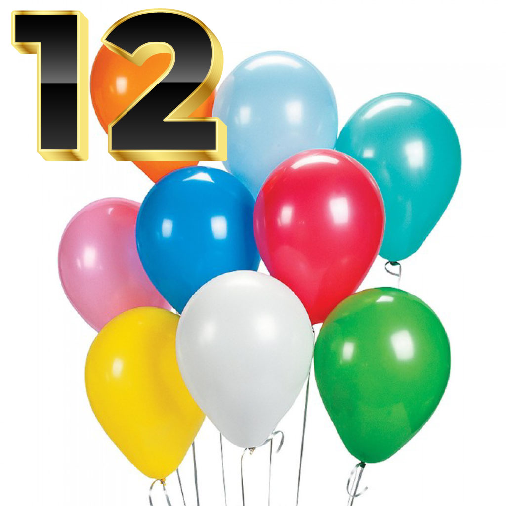 BOLSA DE GLOBOS #12 X100 Und