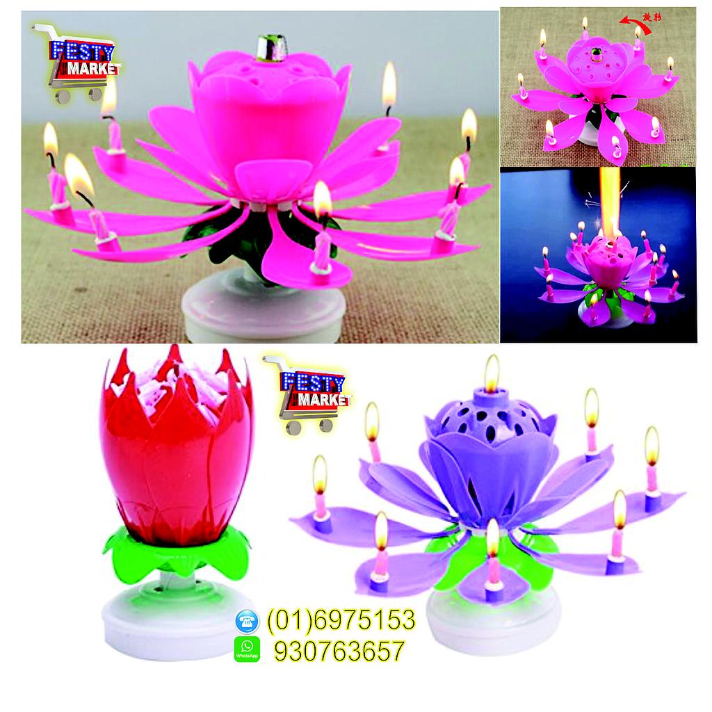 VELAS FLOR DE LOTO