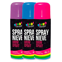SPRAY DE NIEVE Y SERPENTINA DE 50 gr