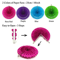 POMPONES DE PAPEL X 1 und