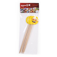 BROCHETAS PARA MASMELO  X 25 und
