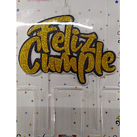 VELAS PARA CUMPLEAÑOS TOPPER F/CX 1 und