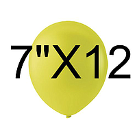 GLOBOS LÁTEX PASTEL #7  X 12 und 