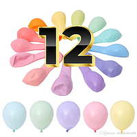 BOLSA GLOBOS PASTEL   #12  X 100 und